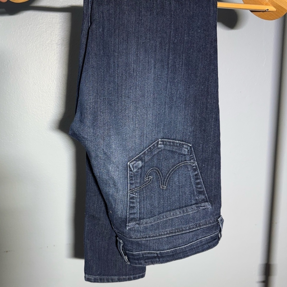 AG Super Skinny Dark Blue Denim Jeans